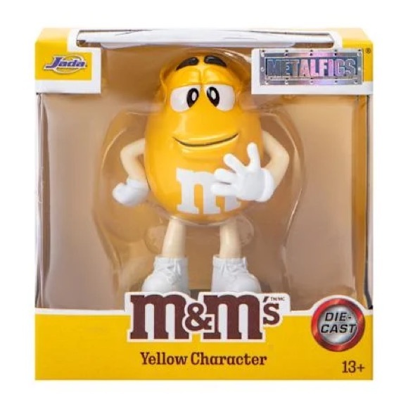 Jada Other - Jada Toys Yellow M&M's Character Figure